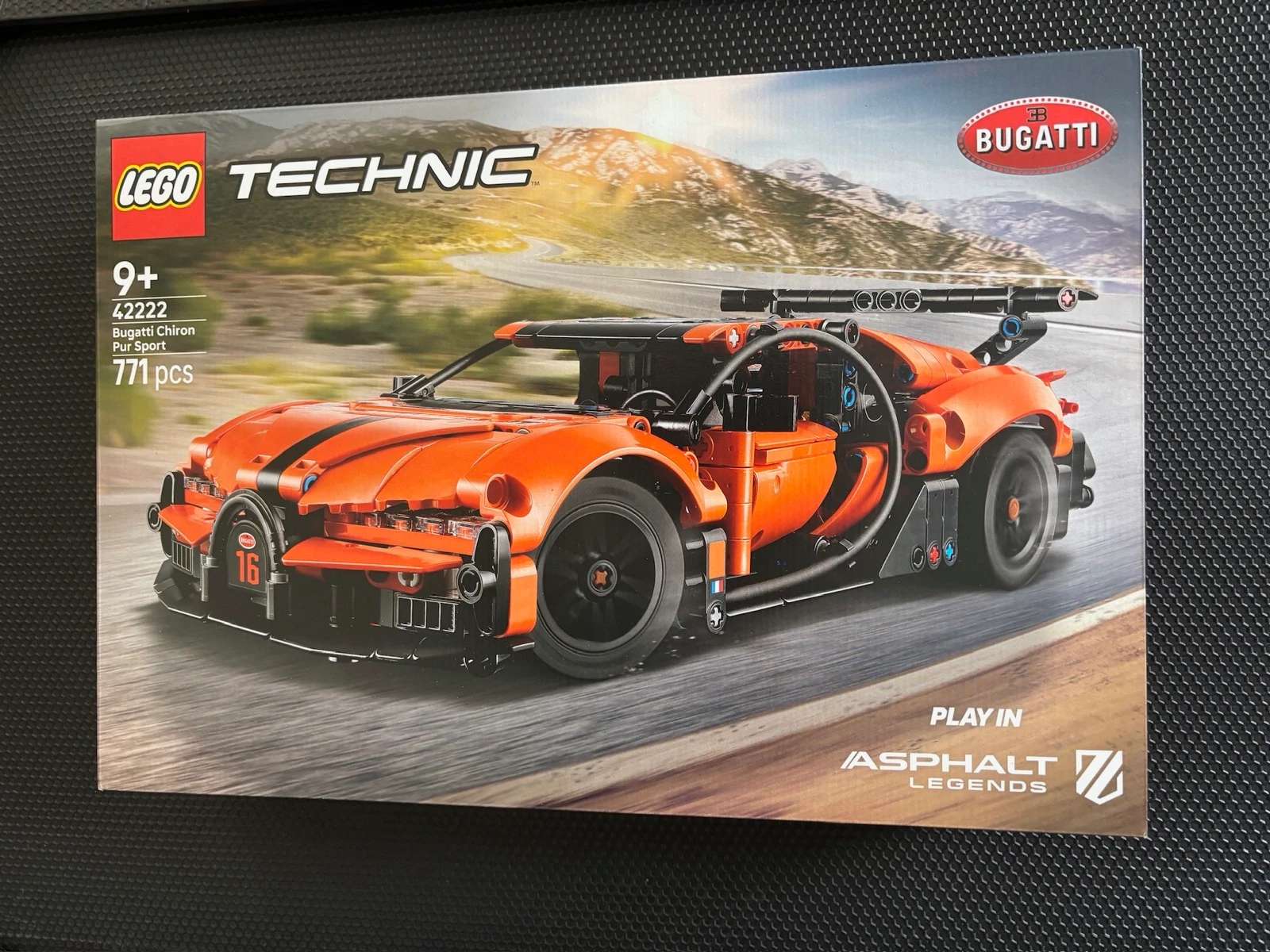 42222 Lego Technic Bugatti Chiron Pur Sport Hypercar